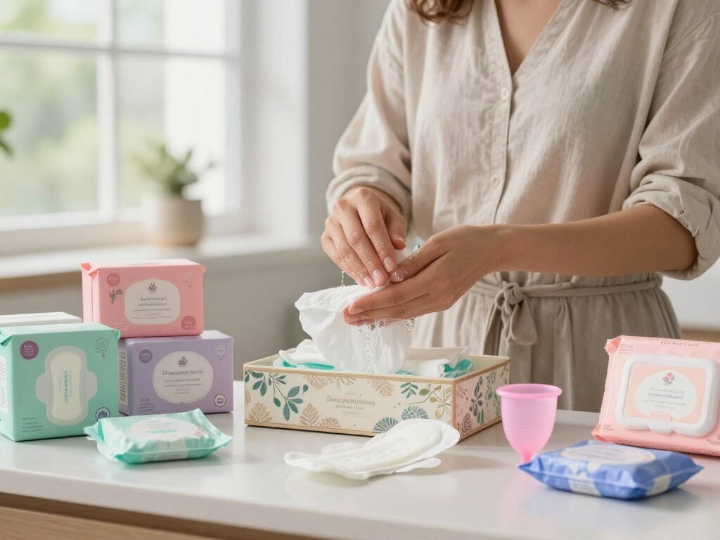 Menstrual hygiene and safe product care